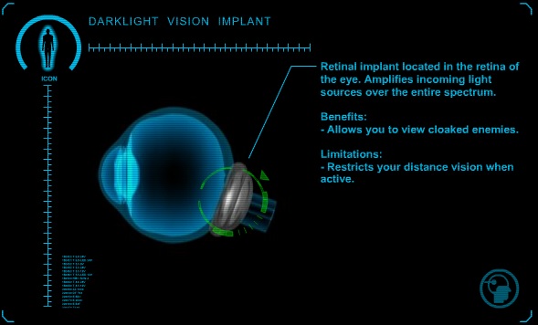 Darklight Vision Implant
