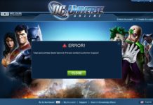DC Universe Online i stare konta SOE