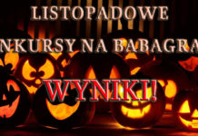 Wyniki konkursu listopadowego na BabaGra.pl