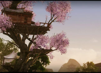 Jak to Kinya dom na drzewie budowała