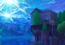 Spektakularny start rakiety w Fortnite Battle Royale