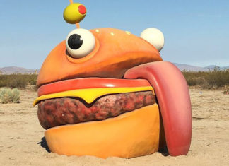 Znikające z Fortnite Battle Royale obiekty pojawiły się na kalifornijskiej pustyni