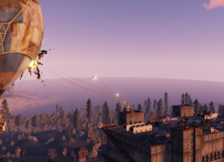 Rust dodaje latający środek transportu, ulepsza frachtowiec