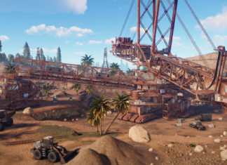 Olbrzymia funkcjonalna koparka odkrywkowa zawitała do Rust